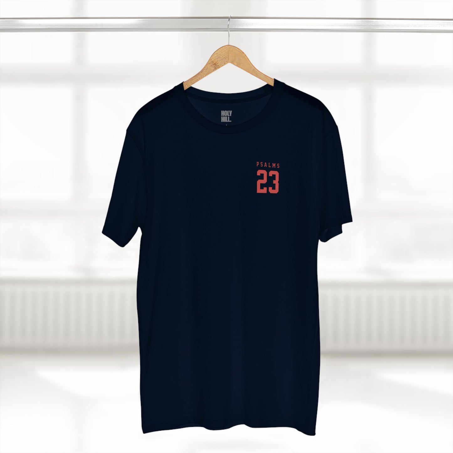 Holy Hill Red Shepherd Pocket Logo Tee