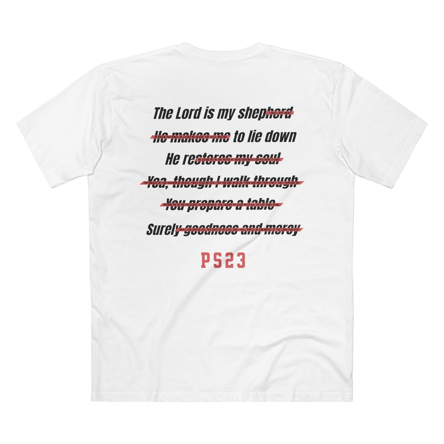 Holy Hill Red Shepherd Pocket Logo Tee