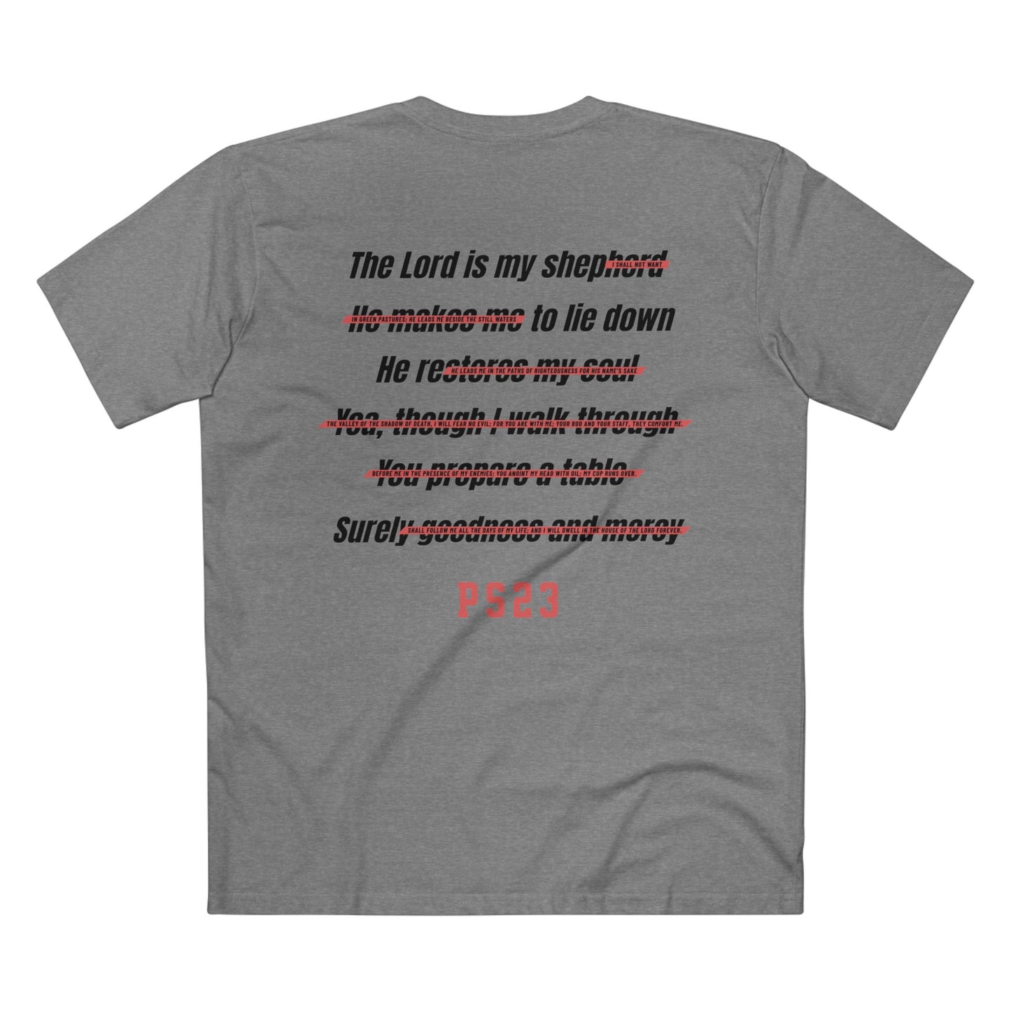 Holy Hill Shepherd 23 Red Logo Tee