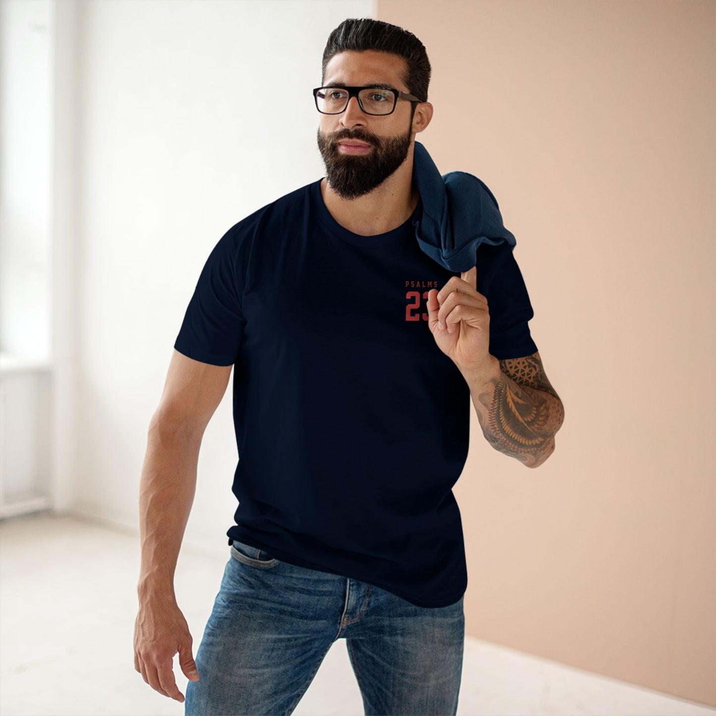 Holy Hill Red Shepherd Pocket Logo Tee