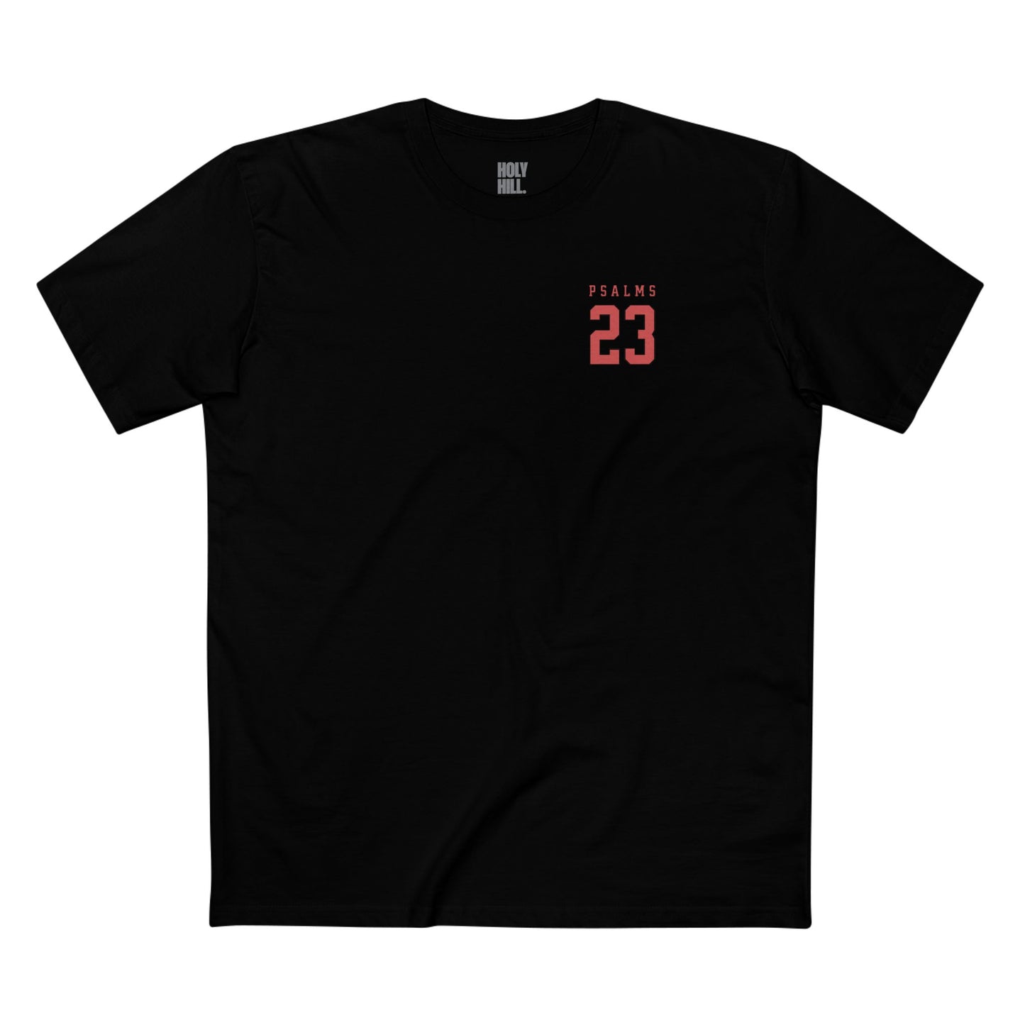 Holy Hill Red Shepherd Pocket Logo Tee